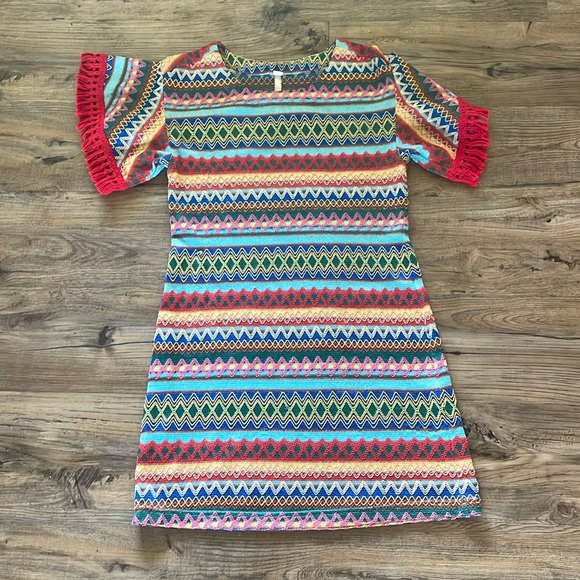 Multicolored Uncle Frank Women’s Dress - Picture 1 of 4
